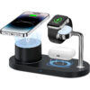 MagSafe magnetic suction three-in-one charger suitable for Apple mobile phone 15w wireless charging