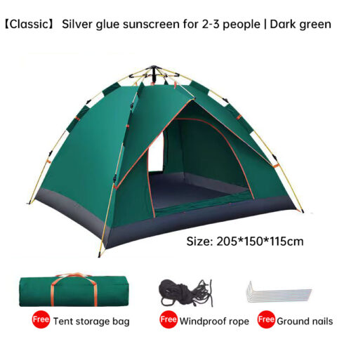 Quick-Deploy Outdoor Tent 3-4 People