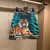 Summer Tiger Year Series - Jacquard Leopard Skirt