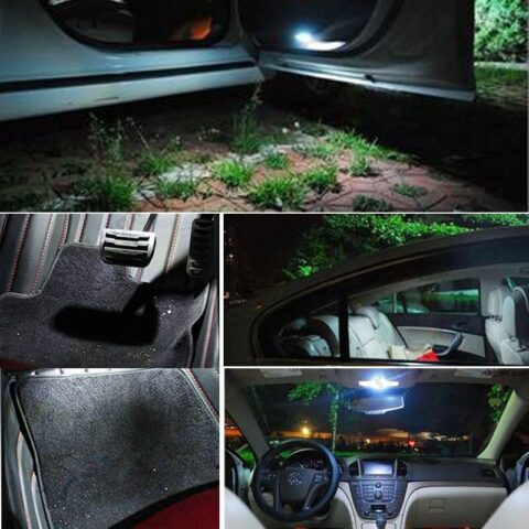 10Pcs Auto Led Cold White