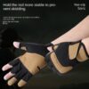 Fishing gloves professional grade winter men's and women's exclusive exposed three finger waterproof non stick bait, hand picked