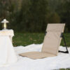 Foldable Camping Chair Outdoor Lazy Chair with Backrest