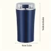 Electric Coffee Bean Grinder Multifunctional with One-Press Control Food Processor Blender for Espresso Nuts Grains Easy Clean