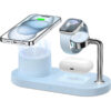 MagSafe magnetic suction three-in-one charger suitable for Apple mobile phone 15w wireless charging