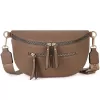 Montana West Large Fanny Crossbody Sling Bags with Adjustable Strap and Coin Purse