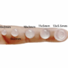 100Pcs Self Adhesive Door Stopper Rubber Damper Buffer Cabinet Bumpers Silicone Furniture Pads Cushion Protective Pads