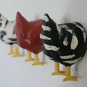 1/3PCS Fridge Magnets for Kitchen Chicken Butt Design Gift Decor for Christmas Home Decor Magnetic Decorative