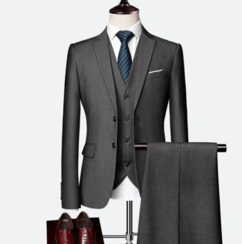 Mens Multi Color Casual Formal Suit Three Pieces Set Formal Wedding Tuxedos Business Party Prom Suit