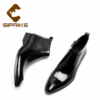 Mens Leather Ankle Boots Black Pointed Zip Boots Formal Suits Gents Cowboy Wine Red Boots Luxury Top Quality Rubber Boot