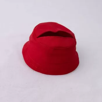 For 17Cm LABUBU Hat Sit Party Macaron Outfit Candy Color Doll Bucket Hat Cute Doll Accessories Kids Girls Toys