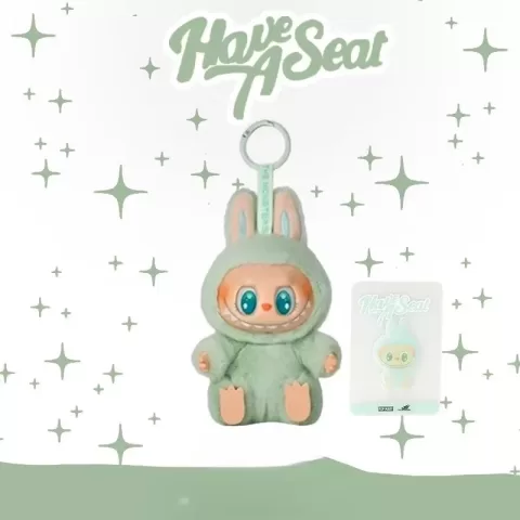 Explosive Labubu Plush Keychain Pendant