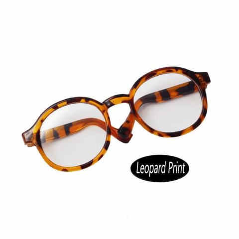 Labubu Glasses 6.5Cm Transparent Plastic Glasses for 1/8 1/6 1/3 1/4 BJD for Labubu MSD SD Plush for EXO Doll Sunglasses