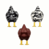1/3PCS Fridge Magnets for Kitchen Chicken Butt Design Gift Decor for Christmas Home Decor Magnetic Decorative