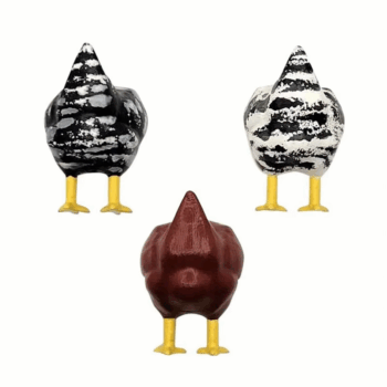 1/3PCS Fridge Magnets for Kitchen Chicken Butt Design Gift Decor for Christmas Home Decor Magnetic Decorative