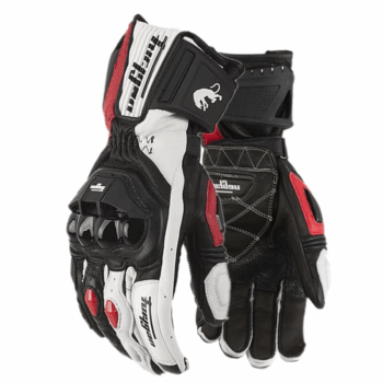 Genuine Leather Motorcycle Gloves Men'S Windproof Outdoor Riding Motocross Gloves Touch Screen Motociclismo Protective Equipment
