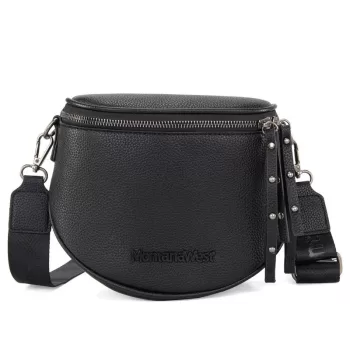 Montana West Large Fanny Crossbody Sling Bags with Adjustable Strap and Coin Purse