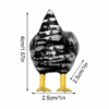 1/3PCS Fridge Magnets for Kitchen Chicken Butt Design Gift Decor for Christmas Home Decor Magnetic Decorative