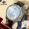 3269 Classic Thin Dial Automatic Watch for Men Mechanical Movement Waterproof Wristwatch Sapphire Mirror Man Watches