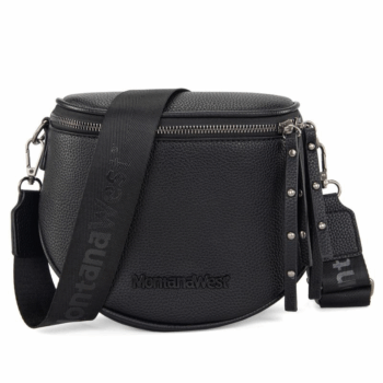 Montana West Large Fanny Crossbody Sling Bags with Adjustable Strap and Coin Purse