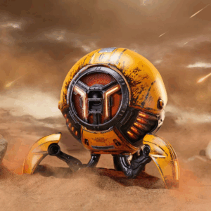 Mars Pro - War Damaged Yellow