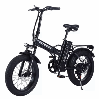 Long Range Dual Battery 20" Fat Tire Adult Mountain Electric Folding Bicycle Bike with 350W 500W 1000W Motor Folding E Bike 500W