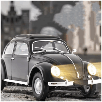 WPL D62 Mini 2.4G Retro Beetle Remote Control Car Simulation Hardtop Sedan Model Rc Climbing Car Toys for Boys Gift ﻿
