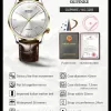 3269 Classic Thin Dial Automatic Watch for Men Mechanical Movement Waterproof Wristwatch Sapphire Mirror Man Watches