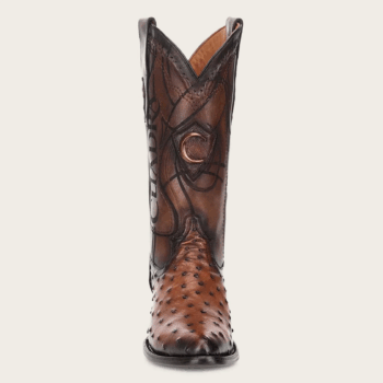 Mens Genuine Ostrich Leather Boots - CU303