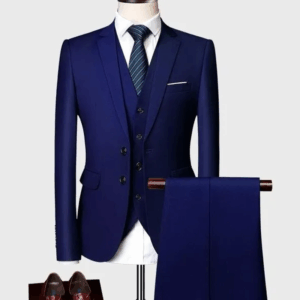 Mens Multi Color Casual Formal Suit Three Pieces Set Formal Wedding Tuxedos Business Party Prom Suit