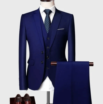 Mens Multi Color Casual Formal Suit Three Pieces Set Formal Wedding Tuxedos Business Party Prom Suit
