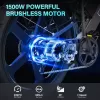 26Inch Electric Bike off Road Mountain Bike Electric Motorcyle Fat Bike E Bike 1500W 48V 25Ah Removabel Battery