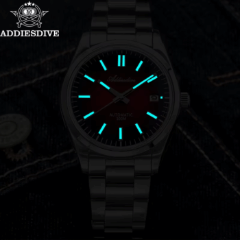 AD2071 Relogios Masculino Automatic Mechanical Watch Sapphire Glass 10Bar Waterproof Sunburst Dial NH35A Men'S Watch
