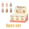 2Nd Generation Monster Labubu Sitting PVC Labubu Series Blind Box Labubu Series Labubu Macaron Keychain Birthday Holiday Gift