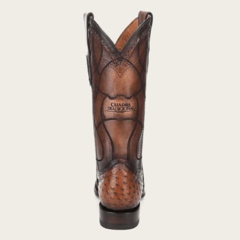 Mens Genuine Ostrich Leather Boots - CU303
