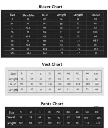 Mens Multi Color Casual Formal Suit Three Pieces Set Formal Wedding Tuxedos Business Party Prom Suit
