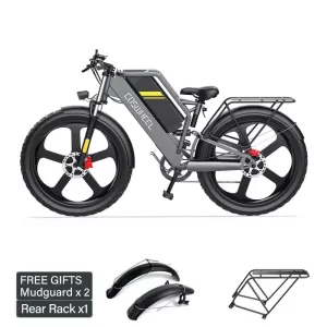26Inch Electric Bike off Road Mountain Bike Electric Motorcyle Fat Bike E Bike 1500W 48V 25Ah Removabel Battery
