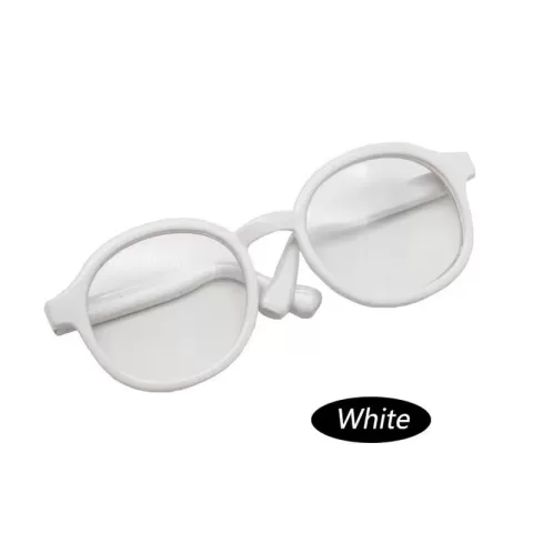 Labubu Glasses 6.5Cm Transparent Plastic Glasses for 1/8 1/6 1/3 1/4 BJD for Labubu MSD SD Plush for EXO Doll Sunglasses