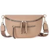Montana West Large Fanny Crossbody Sling Bags with Adjustable Strap and Coin Purse
