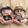 For Labubu V2 Plush Doll Pendant Cartoon Jumpsuit Three Piece Set Cool & Cute Outfit Accessories Labubu Clothes Ropa Labubu