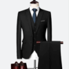Mens Multi Color Casual Formal Suit Three Pieces Set Formal Wedding Tuxedos Business Party Prom Suit