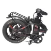 Long Range Dual Battery 20" Fat Tire Adult Mountain Electric Folding Bicycle Bike with 350W 500W 1000W Motor Folding E Bike 500W