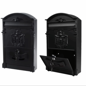 Antique Style Lockable Aluminum Letter Box