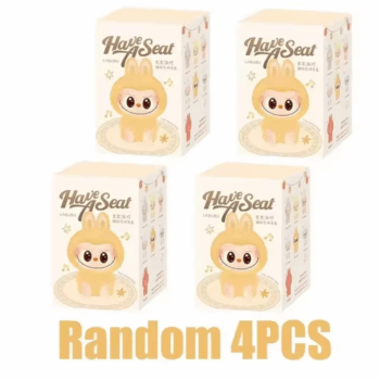 2Nd Generation Monster Labubu Sitting PVC Labubu Series Blind Box Labubu Series Labubu Macaron Keychain Birthday Holiday Gift