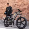26Inch Electric Bike off Road Mountain Bike Electric Motorcyle Fat Bike E Bike 1500W 48V 25Ah Removabel Battery
