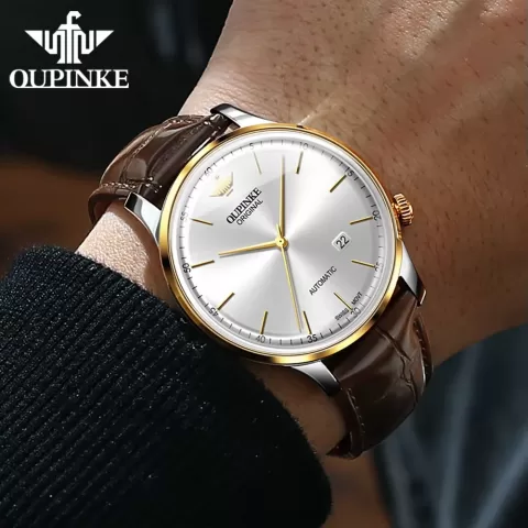 3269 Classic Thin Dial Automatic Watch for Men Mechanical Movement Waterproof Wristwatch Sapphire Mirror Man Watches