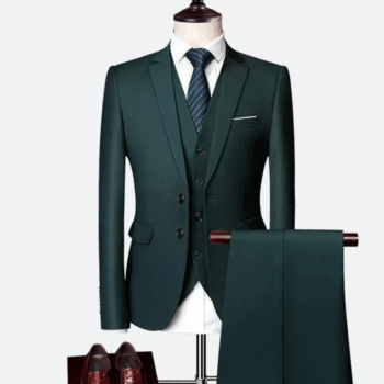 Mens Multi Color Casual Formal Suit Three Pieces Set Formal Wedding Tuxedos Business Party Prom Suit