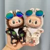 17Cm Cute Baby Clothes Accessories for Korea Kpop Exo Labubu Idol Dolls Clothing Doll Clothes Sunglasses Coconut Palm Beach Suit
