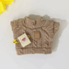 Doll Clothes Ropa Labubu for 17Cm Labubu V2 V1 Labubu Winter Sweater Strawberry Love Pattern Kid Toy Gift