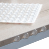 100Pcs Self Adhesive Door Stopper Rubber Damper Buffer Cabinet Bumpers Silicone Furniture Pads Cushion Protective Pads