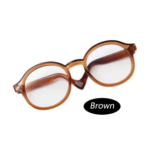 Labubu Glasses 6.5Cm Transparent Plastic Glasses for 1/8 1/6 1/3 1/4 BJD for Labubu MSD SD Plush for EXO Doll Sunglasses
